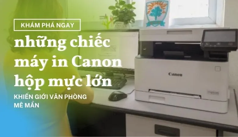 máy in canon mf634cdw thiết kế hiện đại