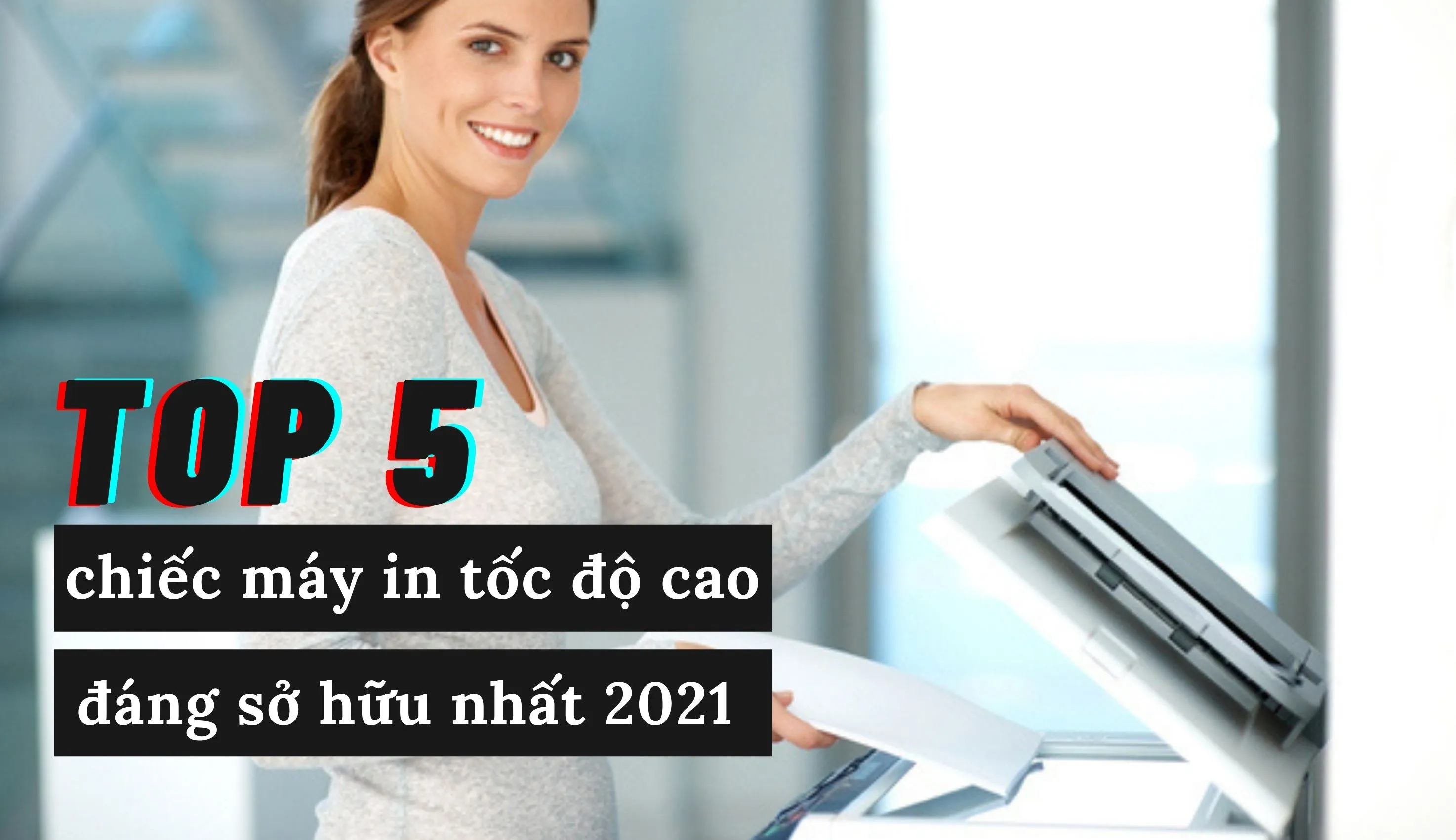 Máy in tốc độ cao hiện đại